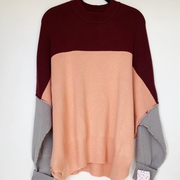Free People Sweaters - NWT Free People Easy Street Oversized Sweater